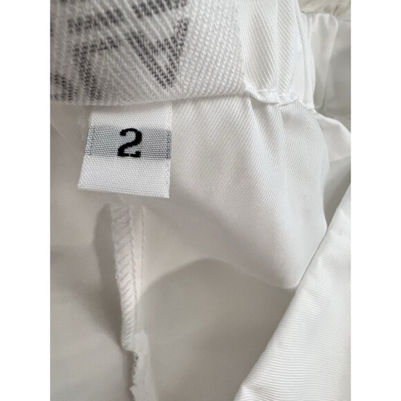 Planet by Lauren G White Apron Gaucho Pants Size 2 Lagenlook Oversized SZ 8 - 10 - Picture 14 of 14